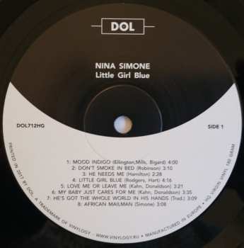 LP Nina Simone: Little Girl Blue DLX