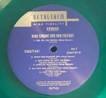 LP Nina Simone: Nina Simone And Her Friends An Intimate Variety Of Vocal Charm