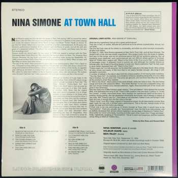 LP Nina Simone: Nina Simone At Town Hall LTD | CLR
