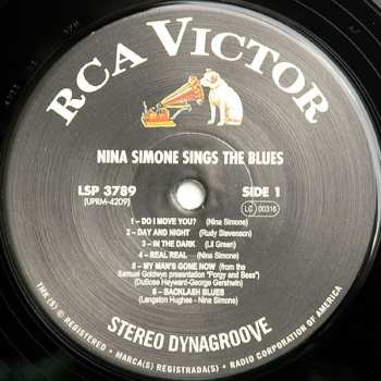 LP Nina Simone: Nina Simone Sings The Blues LTD