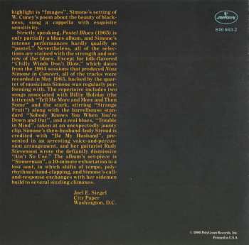 CD Nina Simone: Pastel Blues / Let It All Out