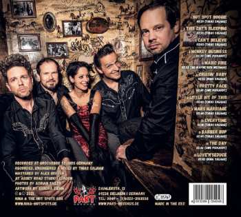 CD Nina & The Hot Spots: Monkey Business