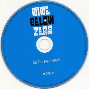 2CD/DVD Nine Below Zero: Rock The House Again