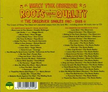 2CD Niney The Observer: Roots With Quality (The Observer Singles 1980-1983)