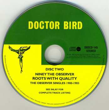 2CD Niney The Observer: Roots With Quality (The Observer Singles 1980-1983)