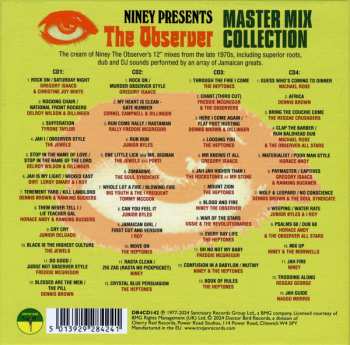 4CD/Doos Niney The Observer: The Observer Master Mix Collection