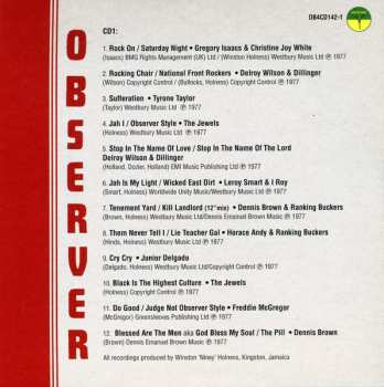 4CD/Doos Niney The Observer: The Observer Master Mix Collection