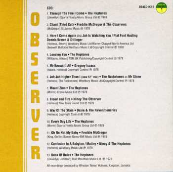 4CD/Doos Niney The Observer: The Observer Master Mix Collection