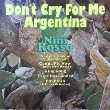 LP Don't Cry For Me Argentina
