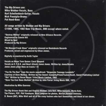 CD Nip Drivers: Destroy Whitey / Oh Blessed Freak Show
