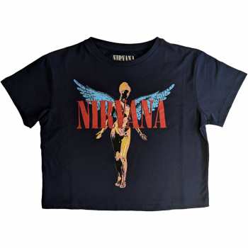 Merch Nirvana: Dames Crop Top Angelic
