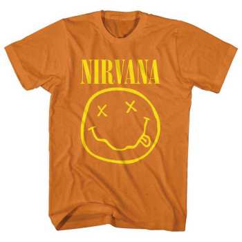 Merch Nirvana: Kinder T-shirt Yellow Happy Face