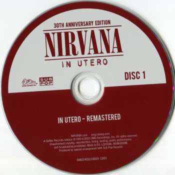 2CD Nirvana: In Utero DLX