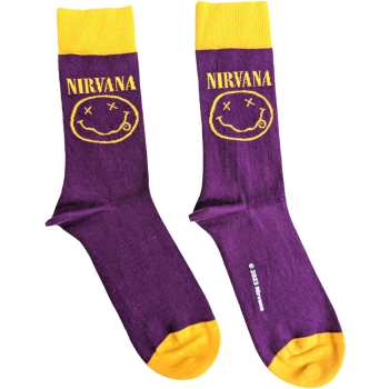 Merch Nirvana: Enkelsokken Yellow Happy Face