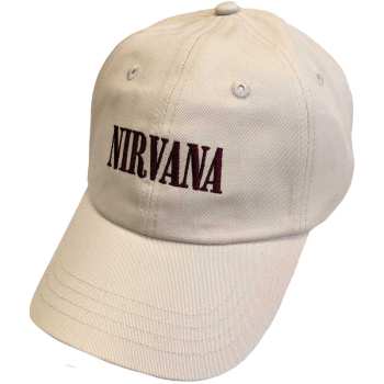 Merch Nirvana: Pet met klep Text Logo Nirvana In Utero