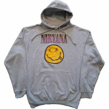 Merch Nirvana: Hoodie Xerox Smiley Pink 