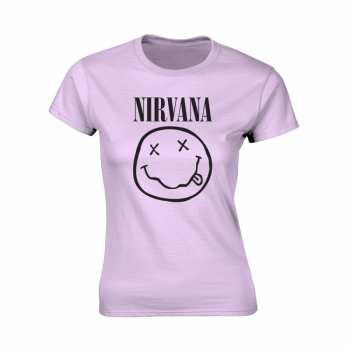 Merch Nirvana: T-shirt Dames Smiley