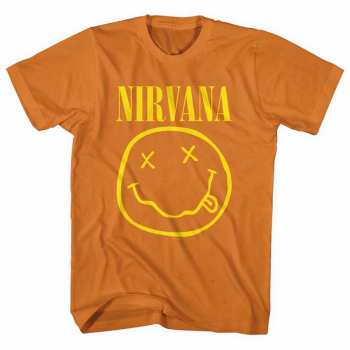 Merch Nirvana: Tričko Yellow Smiley  M