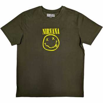 Merch Nirvana: Nirvana Unisex T-shirt: Yellow Smiley (xx-large) XXL