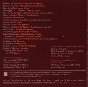 CD Nnenna Freelon: Live