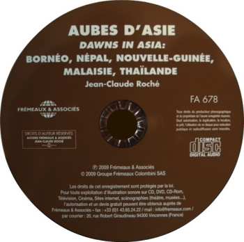 CD No Artist: Aubes D'Asie (Dawns In Asia)