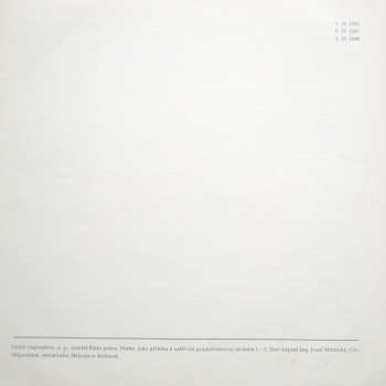 LP No Artist: Měřící Gramofonová Deska 1 (Stereofonní Kmitočtová Měřící Deska)