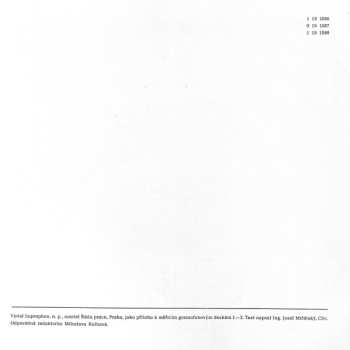 LP No Artist: Měřící Gramofonová Deska 3 (Měřící Deska Pro Kontrolu Odstupu, Kolísání, Přeslechu A Snímavosti)