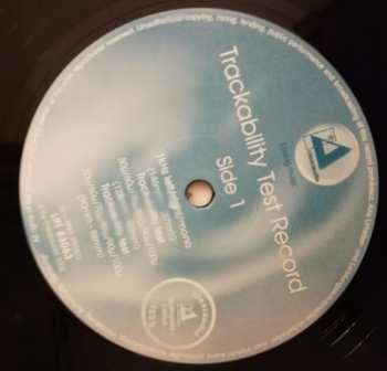 LP No Artist: Trackability Test Record