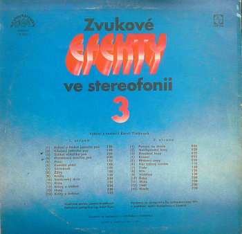 LP No Artist: Zvukové Efekty Ve Stereofonii 3