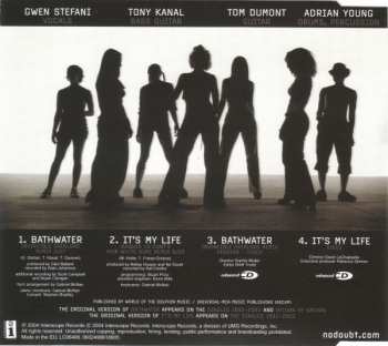 CD No Doubt: Bathwater (Invincible Overlord Remix)