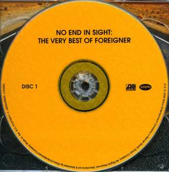 2CD Foreigner: No End In Sight: The Very Best Of Foreigner