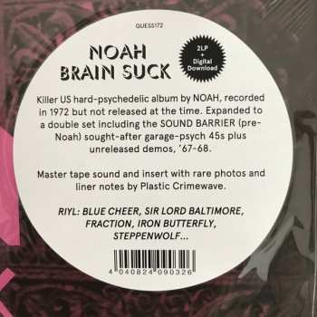 2LP Noah: Brain Suck