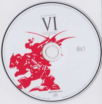 3CD Nobuo Uematsu: Final Fantasy VI Original Soundtrack Remaster Version = ファイナルファンタジーVI オリジナル・サウンドトラック リマスターバージョン