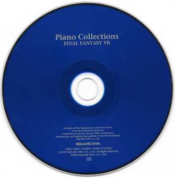 CD Nobuo Uematsu: Final Fantasy VII: Piano Collections = ピアノ・コレクションズ・ファイナルファンタジーⅦ