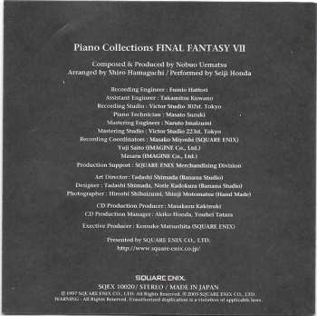 CD Nobuo Uematsu: Final Fantasy VII: Piano Collections = ピアノ・コレクションズ・ファイナルファンタジーⅦ