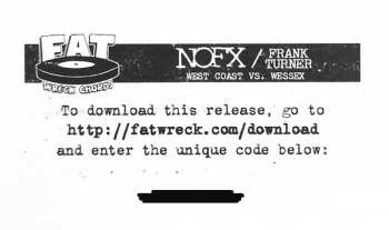 LP NOFX: West Coast Vs. Wessex