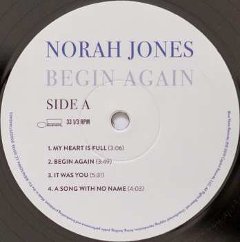 LP Norah Jones: Begin Again