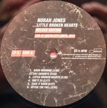 3LP Norah Jones: ...Little Broken Hearts DLX