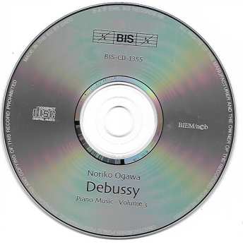 CD Noriko Ogawa: Debussy - Piano Music Volume 3
