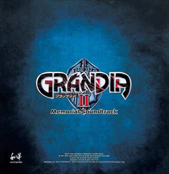 3LP/Doos Noriyuki Iwadare: Grandia II Memorial Soundtrack CLR