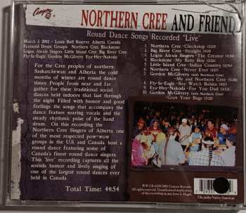 CD Northern Cree: Northern Cree And Friends Round Dance Songs Recorded "Live"