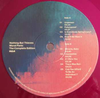 2LP Nothing But Thieves: Moral Panic: The Complete Edition LTD | CLR