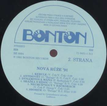 LP Nová Růže: Nová Růže '91