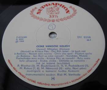 LP Miroslav Venhoda: České Vánoční Koledy / Koledy Evropských Národů