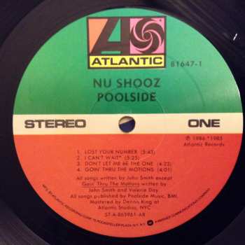 LP Nu Shooz: Poolside
