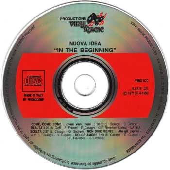 CD Nuova Idea: In The Beginning