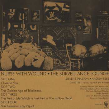 2LP Nurse With Wound: The Surveillance Lounge LTD