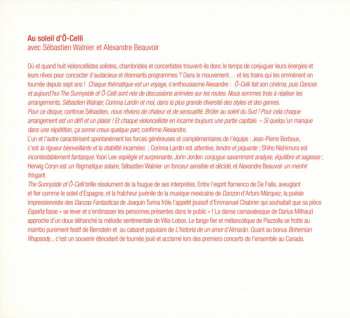 CD Ô-Celli: The Sunnyside Of Ô-Celli