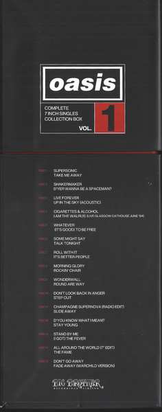 15SP/Doos Oasis: Complete 7 Inch Singles Collection Box Vol. 1 LTD