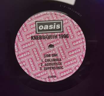 3LP Oasis: Knebworth 1996
